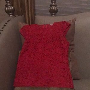 NWOT. Liz Claiborne lace top/ crop top/ camisole